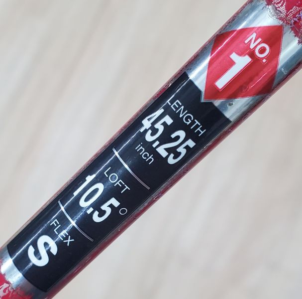 二手美品Sʀɪxᴏɴ Z-TX 10.5°開球木桿 搭配Motoʀe ꜱpeeder ᴠᴄ 𝟨.𝟢 66.5 S桿身 