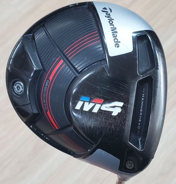 二手美品TaylorMade M4 10.5°開球木桿 搭配ATMOS ʀᴇᴅ 𝟧ꜱ 55 S(美)桿身 