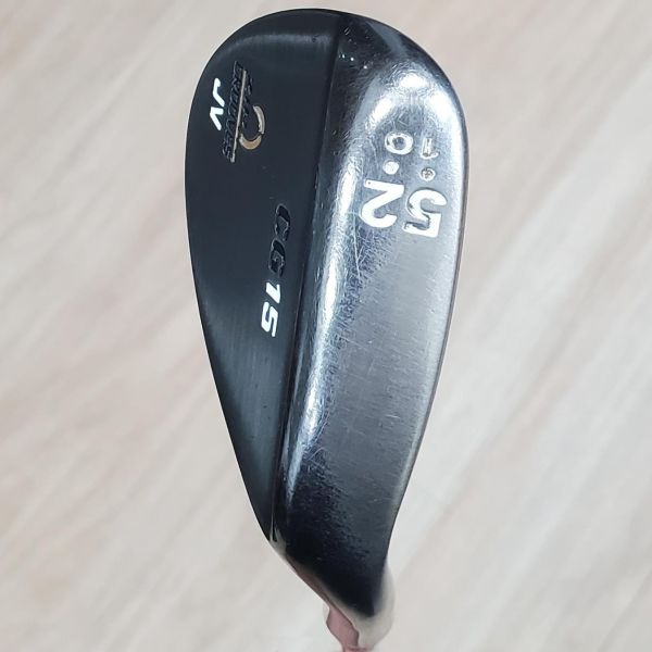 二手美品Cleveland CG15 ᴢɪᴘ ɢʀᴏᴏᴠᴇꜱ JV ʙʟᴀᴄᴋ ᴘᴇᴀʀʟ(珍黑版) 52/𝟣𝟢°挖起桿 搭配N.S.Pro 950 98 S桿身 