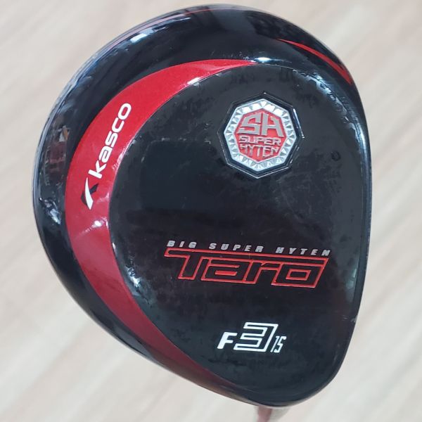 二手超美品kasco Taro 15° 3號球道木桿 搭配TR-14F 57 S桿身 