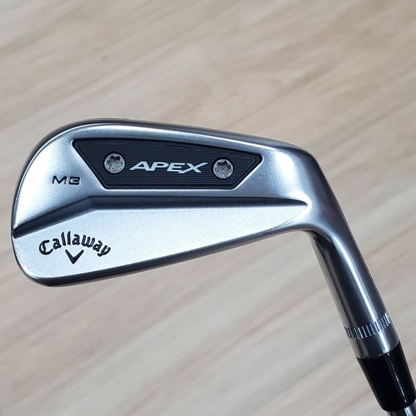 二手近新品Callaway(24) APEX ᴍʙ FORGED 34° 7號鐵桿 搭配Dynamic Gold ᴍɪᴅ ꜱ𝟤𝟢𝟢 115 S桿身 