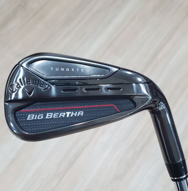 二手超美品Callaway BIG BERTHA ʙʟᴀᴄᴋ 27° 7號鐵桿 搭配N.S.Pro 950 neo 98 S桿身 