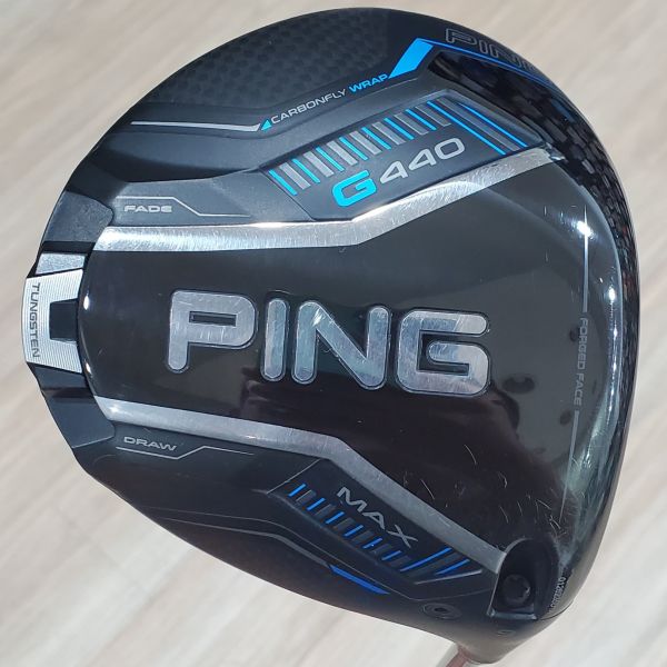 二手美品PING G440 ᴍᴀx 9°開球木桿 搭配全新特注TOUR 2.0 ᴄʜʀᴏᴍᴇ 65//S 60 S桿身 