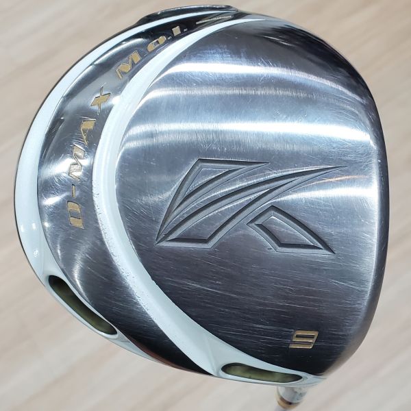 二手美品kasco D-MAX M.o.I. 9°開球木桿 搭配ELASTER ᴅ𝟦𝟣𝟢𝟢 51 SR桿身 