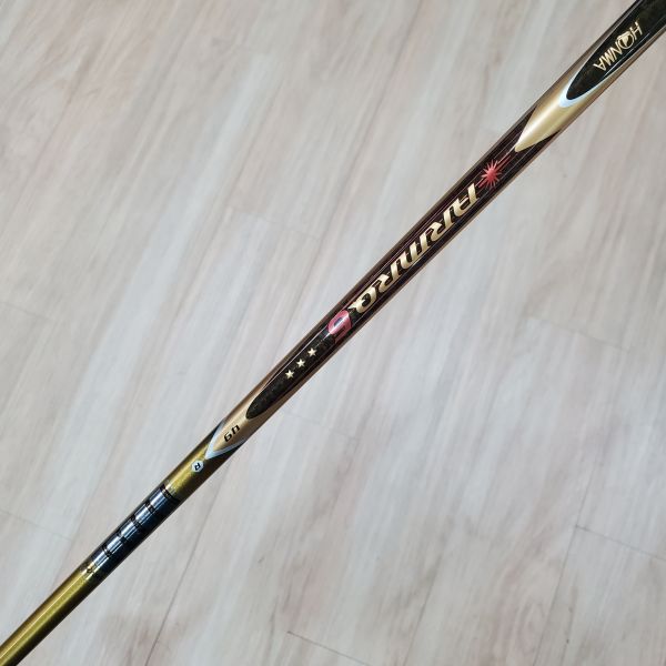 二手美品HONMA BERES S-01 15° 3號球道木桿(3顆*) 搭配ARMRQ 6(3顆*) 47 49 R桿身 