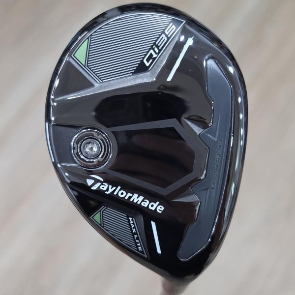 二手近新品 女生 女用TaylorMade(25) Qi35 ᴍᴀx ʟɪᴛᴇ(輕量版) ʀᴇꜱᴄᴜᴇ 27° 5號小雞腿 搭配ELDIO ᴛᴍ 𝟦𝟢ʟ 55 L桿身 