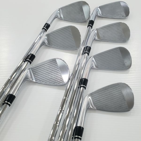 二手超美品HONMA ᴛ//ᴡᴏʀʟᴅ TR21X 5-11(共7支)鐵桿組 搭配N.S.Pro 950 neo 98 S桿身 