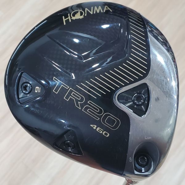 二手美品HONMA ᴛ//ᴡᴏʀʟᴅ TR20 𝟦𝟨𝟢 9.5°開球木桿 搭配VIZARD ᴛʀ𝟤𝟢-𝟧𝟢 54 S桿身 