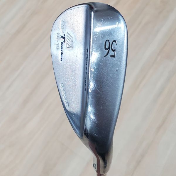 二手美品Mizuno ᴍᴘ T ꜱeries ᴄʜʀᴏᴍᴇ 56/10°挖起桿 搭配ᴘʀᴏꜰᴏʀᴄᴇ 95 ʀᴠ𝟤 GOLD 98 S桿身 