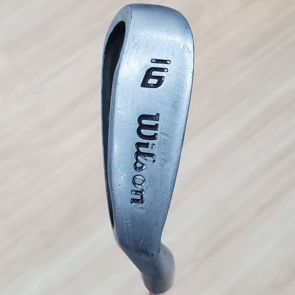 二手美品Wilson URTRA 9號鐵桿 搭配原廠 S桿身 