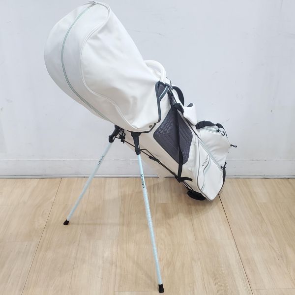 二手超美品 女生 女用XXIO 12 ʙʟᴜᴇ 12.5°/20°/25° 開球木桿/5號球道木桿/5號小雞腿/6-S(共7支)鐵桿組 ᴅꜱᴛ MP1200L 34/34/34/35 L+BLADE 34"推桿 搭配二手超美品XXIO 女用腳架式球袋 