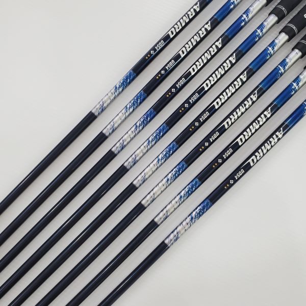 二手美品HONMA BERES MG803 5-S(共8支)鐵桿組 搭配ARMRQ ᴜᴅ𝟧𝟦 ** 54 R桿身 