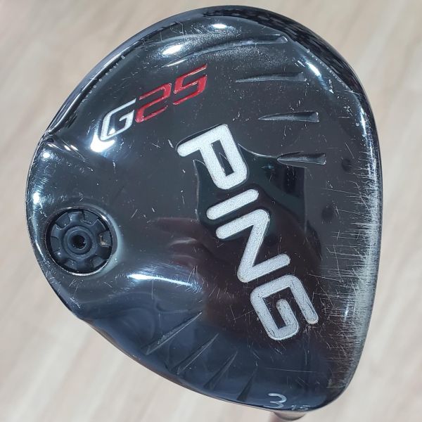 二手品PING G25 15° 3號球道木桿 搭配TFC 189 63 R(美)≒S(日)桿身 