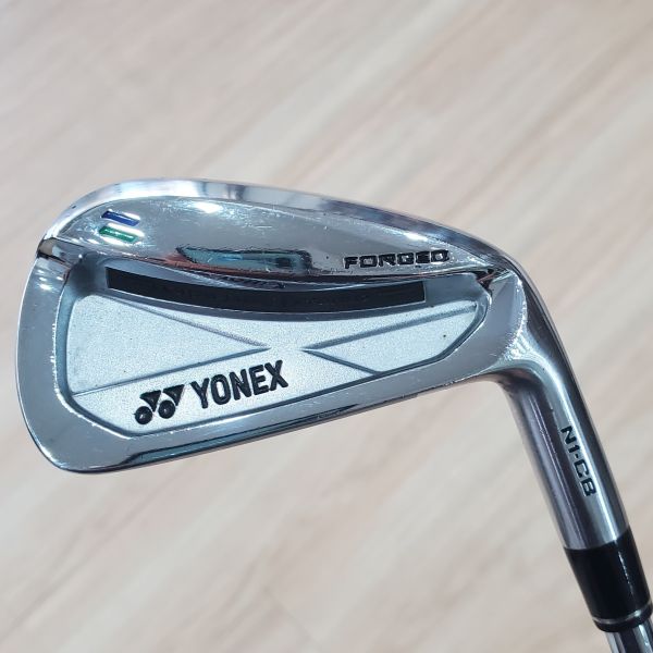 二手美品YONEX N1-CB ꜰᴏʀɢᴇᴅ 25° 5號鐵桿 搭配N.S.Pro 950 HT 98 S桿身 