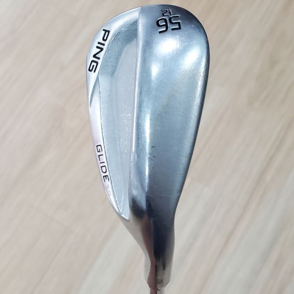 二手品PING GLIDE ₃.₀ ꜱꜱ 56/12°挖起桿 搭配AWT 2.0 ʟɪᴛᴇ 98 S桿身 