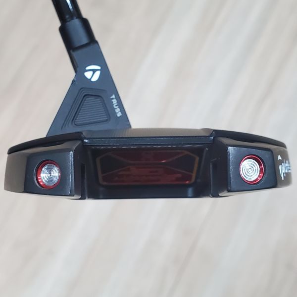 二手超美品TaylorMade Spider ᴛʀᴜꜱꜱ GT TM1 ʙʟᴀᴄᴋ 34"推桿 