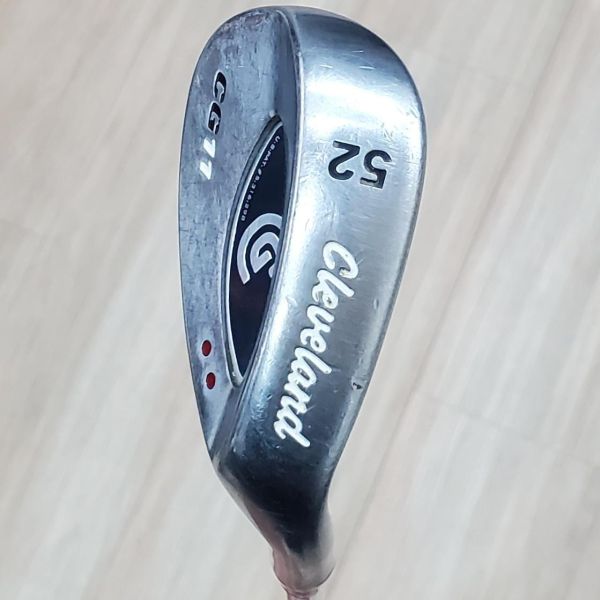 二手美品Cleveland CG11 ·· 52/14°挖起桿 搭配Dynamic Gold W(美)桿身 