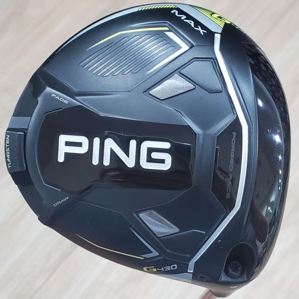 二手超美品PING G430 ᴍᴀx 9°開球木桿 搭配原廠特注TOUR 2.0 ʙʟᴀᴄᴋ 𝟨𝟧 59 S桿身 