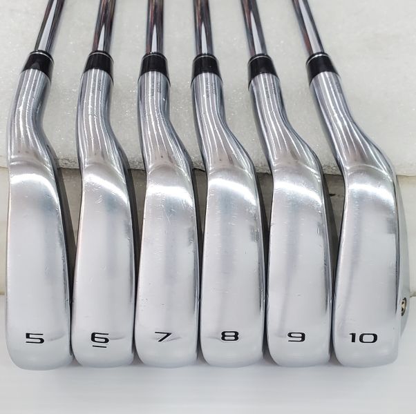 二手超美品HONMA ᴛ//ᴡᴏʀʟᴅ TR21X 5-10(共6支)鐵桿組 搭配N.S.Pro 950 neo 94.5 R桿身 