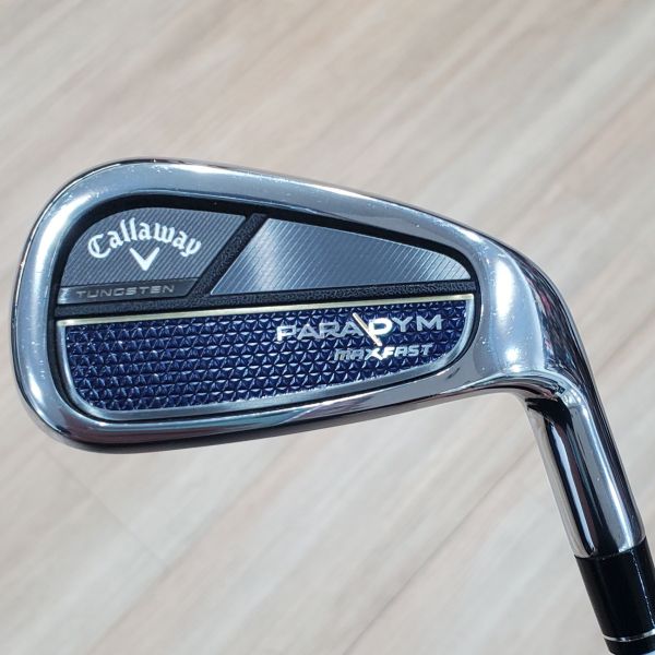 二手超美品 女生 女用Callaway PARADYM ᴍᴀx ꜰᴀꜱᴛ 30° 7號鐵桿 搭配ELDIO 40 37 L桿身 