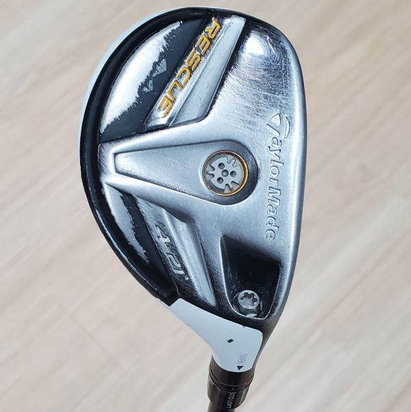 二手品TaylorMade RESCUE 21° 4號小雞腿 搭配原廠RESCUE 65 63 R桿身 