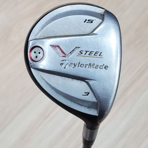 二手品TaylorMade V ꜱᴛᴇᴇʟ 15° 3號球道木桿 搭配M.A.S²-55 ᴘʟᴜꜱ 54 R桿身 