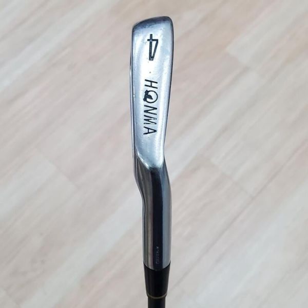 二手美品HONMA LB-727 4號鐵桿 原廠T-800☆☆☆三顆星 50 R-1桿身 