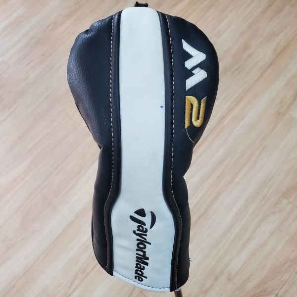 二手美品 左手 左用TaylorMade M2 16.5° 3ʜʟ球道木桿 搭配REAX 55 R桿身 