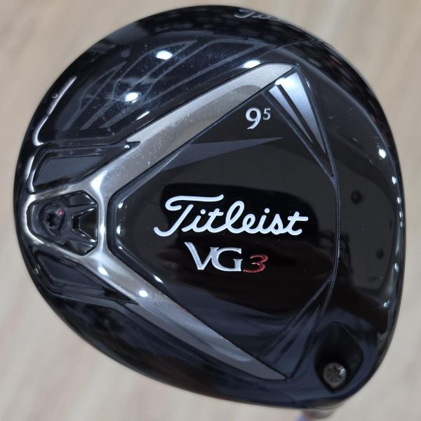 二手近新品Titleist VG𝟥 9.5°開球木桿 搭配特注ATTAS 6 ʀᴏᴄᴋ ꜱᴛᴀʀ 𝟨ꜱ 64 S S桿身 