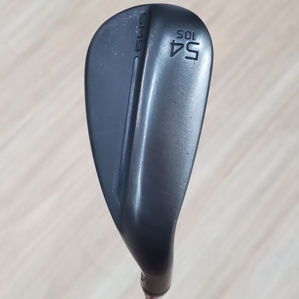 二手超美品Titleist SM9 ʙʟᴀᴄᴋ(黑武士版) 54/𝟣𝟢ꜱ°挖起桿 搭配Dynamic Gold S200 129 W桿身 