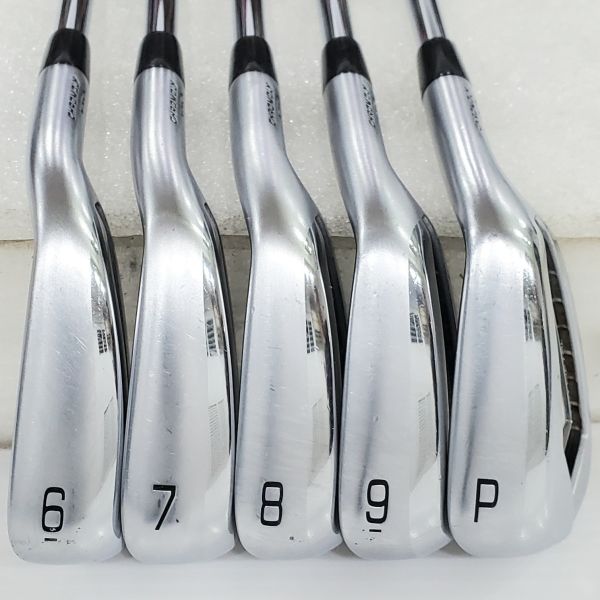 二手超美品Mizuno JPX 921 ʜᴏᴛ ᴍᴇᴛᴀʟ 6-P(共5支)鐵桿組 搭配N.S.Pro 950 neo 98 S桿身 