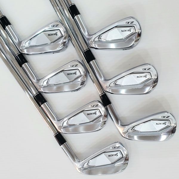 二手近新品SRIXON(24) ZXi5 4-P(共7支)鐵桿組 搭配N.S.Pro MODUS³ TOUR105 98 S桿身 