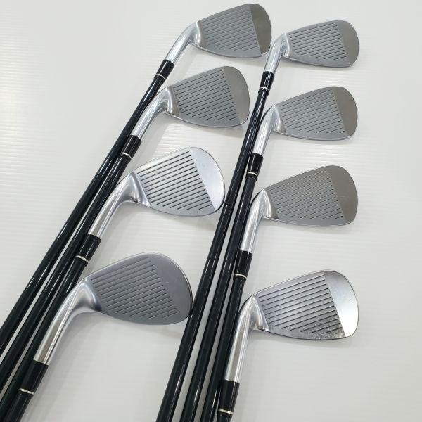 二手美品Mizuno JPX E300 5-S(共8支)鐵桿組 搭配JPX 𝟨𝟢 56 R桿身 