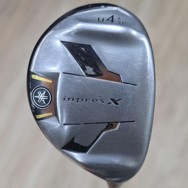 二手品YAMAHA inpres X Z 21° 4+號小雞腿 搭配原廠 S桿身 