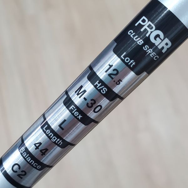 二手超美品 女生 女用PRGR LS 12.5°開球木桿 搭配Speeder ᴇᴠᴏʟᴜᴛɪᴏɴ M-30 37L桿身 