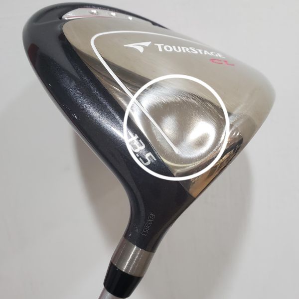 二手近新品 女生 女用TOURSTAGE CL 13.5°/21°/29° 開球木桿/4號球道木桿/5號小雞腿/7,9,P,S(共4支)鐵桿組 搭配B316W/B316I 44/37 L桿身+33"推桿 9成新近全新 搭配近全新TOURSTAGE女用球袋 