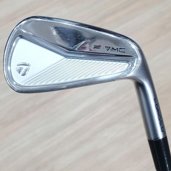 二手美品TaylorMade P·7MC 33° 7號鐵桿 搭配Dynamic Gold EX ᴛᴏᴜʀ ɪꜱꜱᴜᴇ ꜱ𝟤𝟢𝟢 131 S桿身 