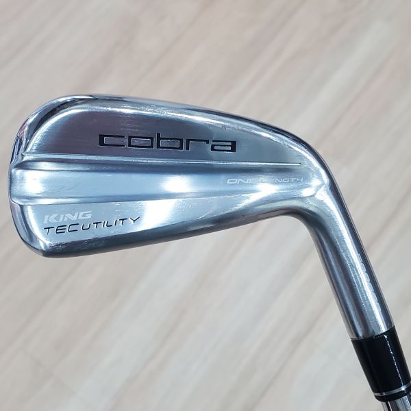 二手超美品cobra KING TEC ONE ʟᴇɴɢᴛʜ(等長版) ꜰᴏʀɢᴇᴅ 22° 4號混血鐵桿 搭配N.S.Pro 850 neo 84.5 R桿身 