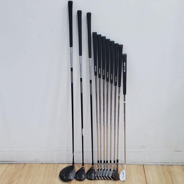 二手美品TaylorMade SLDR 10.5°/15° 開球木桿/3 & 5號球道木桿 搭配Speeder 57/77 58/70S(美)桿身+RSi 5-P(共6支)鐵桿組 N.S.Pro MODUS³ ꜱʏꜱᴛᴇᴍ 𝟥 ᴛᴏᴜʀ𝟣𝟤𝟧 127.5 S桿身+Titleist BV ꜱᴘɪɴ ᴍɪʟʟᴇᴅ ᴠᴏᴋᴇʏ ᴅᴇꜱɪɢɴ SM56·14 56/14°挖起桿 搭配Dynamic Gold W桿身+TOUR MARANELLO GHOST TM-880 34"推桿 搭配近全新球袋 