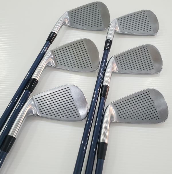 二手美品Mizuno MX-25 ʜᴇᴍɪ ᴄᴏɢ 5-P(共6支)鐵桿組 搭配原廠 SR桿身 