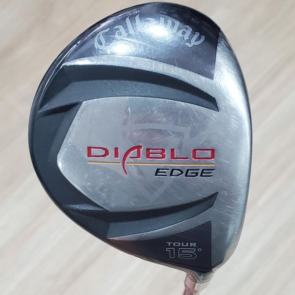 二手美品Callaway DIABLO ᴇᴅɢᴇ ᵀᴼᵁᴿ 15° 3號球道木桿 搭配PEAK VELOCITY 70 S桿身 
