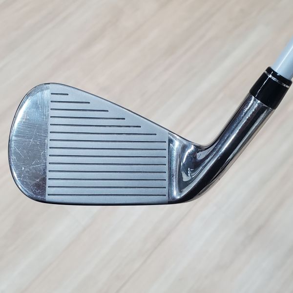 二手品 女生Callaway(24) ᴘᴀʀᴀᴅʏᴍ Ai SMOKE ᴍᴀx ꜰᴀꜱᴛ 30° 7號鐵桿 搭配ELDIO 𝟦𝟢ᴀ 45.5 A桿身 
