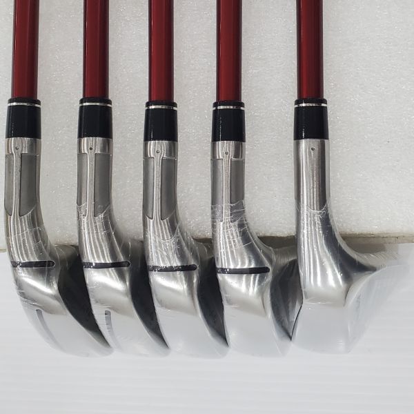 全新品 女生 女用TaylorMade STEALTH 7-S(共5支)鐵桿組 搭配TENSEI ʀᴇᴅ TM40 47 L桿身 