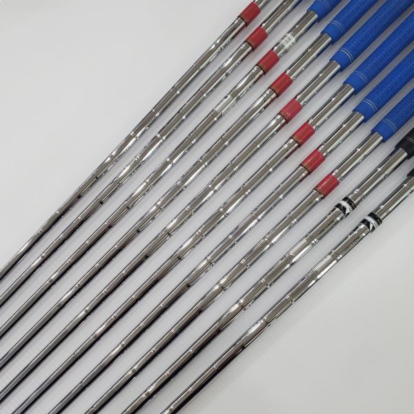 二手品TaylorMade rac TP/Z TP ʙʟᴀᴄᴋ 3-P/52/56°(共10支)鐵/挖起桿組 搭配N.S.Pro 950 R/W桿身 