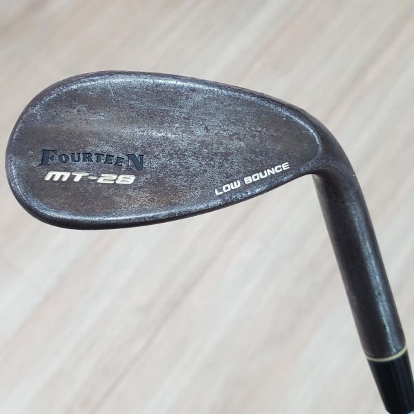 二手品FᴏᴜʀᴛᴇᴇN MT-28(生鐵版) ʟᴏᴡ ʙᴏᴜɴᴄᴇ 60°挖起桿 搭配N.S.Pro 950 94.5 R桿身 