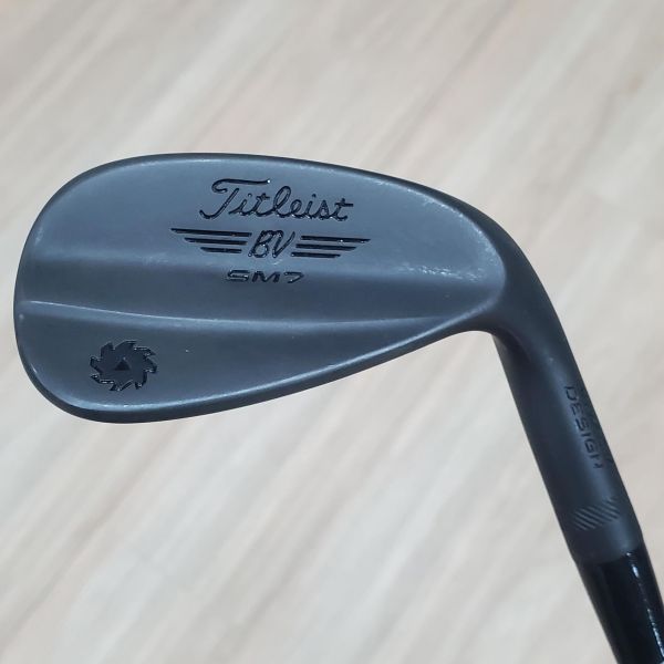 二手超美品Titleist SM7 ᴊᴇᴛ ʙʟᴀᴄᴋ(霧黑版) 46/𝟣𝟢ꜰ°挖起桿 搭配Dynamic Gold ꜱ𝟤𝟢𝟢 129 W桿身 