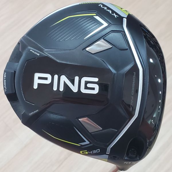 二手近新品PING G430 ᴍᴀx 10.5°開球木桿 搭配特注TOUR 2.0 ᴄʜʀᴏᴍᴇ 65//S 60 S桿身 