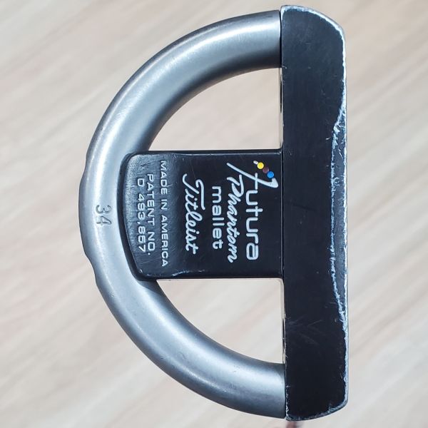 二手品SCOTTY CAMERON futura Phantom mallet 34"推桿 