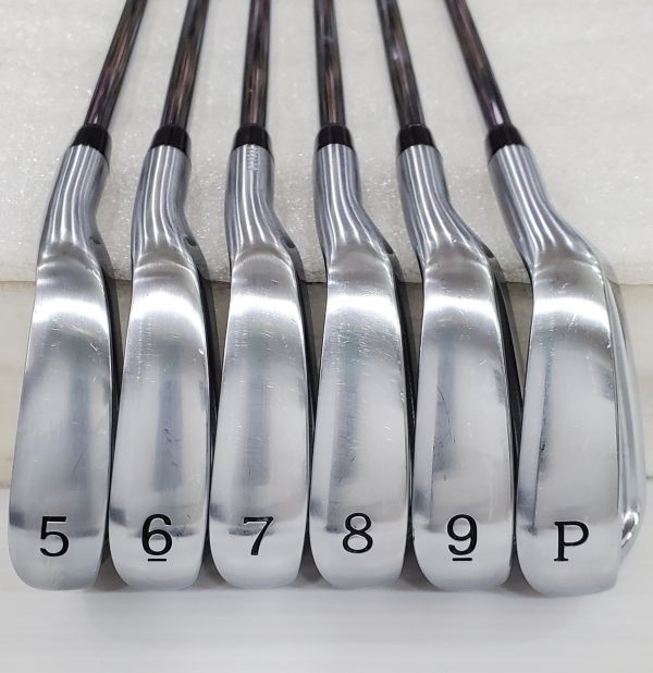 二手超美品EPON(24) AF-507 ꜰᴏʀɢᴇᴅ 5-P(共6支)鐵桿組 搭配N.S.Pro MODUS³ TOUR115 118.5 S桿身 