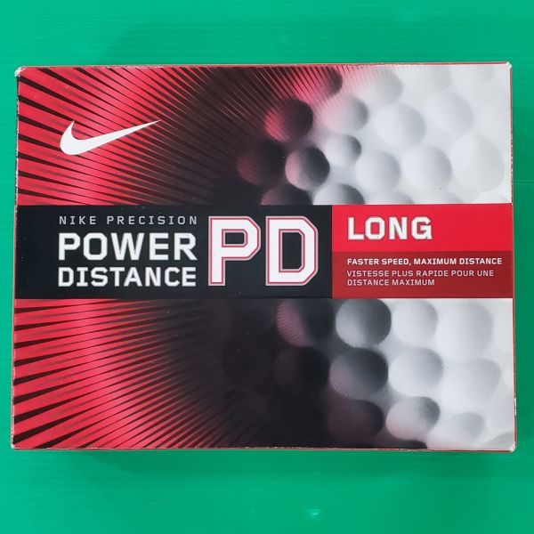 全新品NIKE PRECISION POWER ᴅɪꜱᴛᴀɴᴄᴇ PD ʟᴏɴɢ高爾夫球 一盒共12顆 